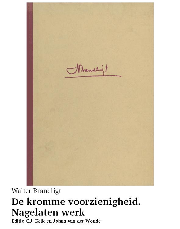 De kromme voorzienigheid. Nagelaten werk