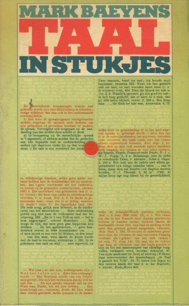 Taal in stukjes