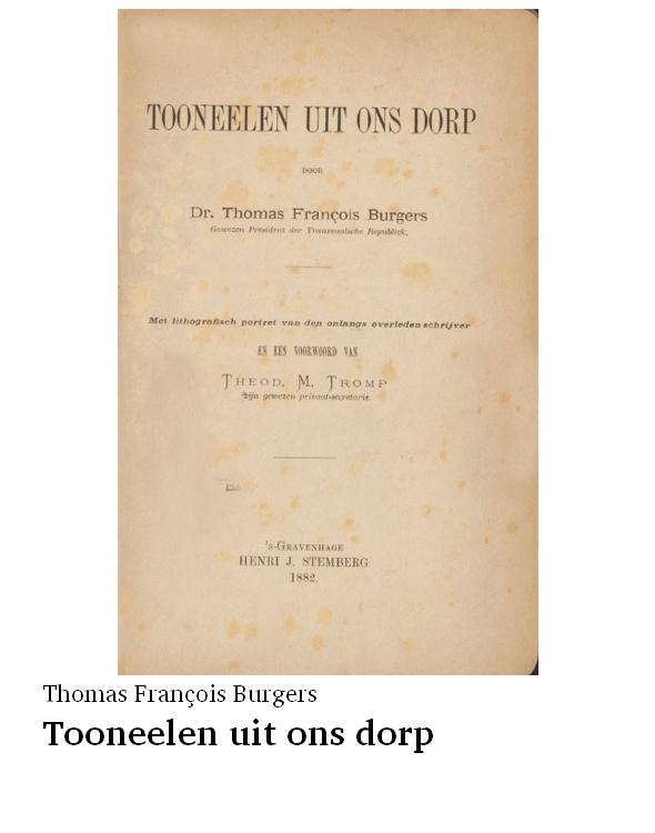 Tooneelen uit ons dorp