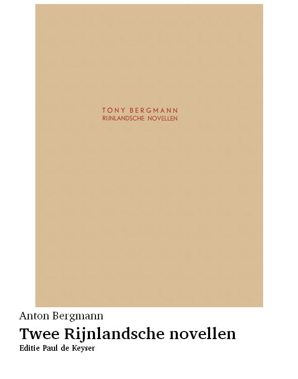 Twee Rijnlandsche novellen