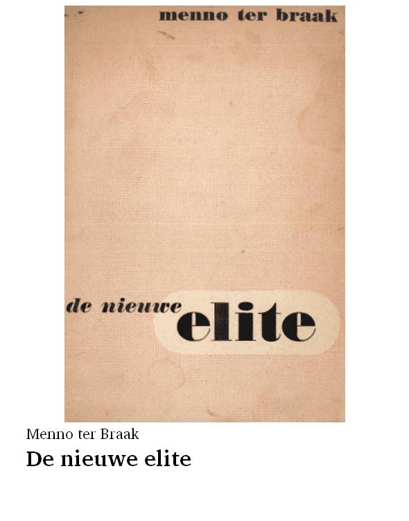 De nieuwe elite