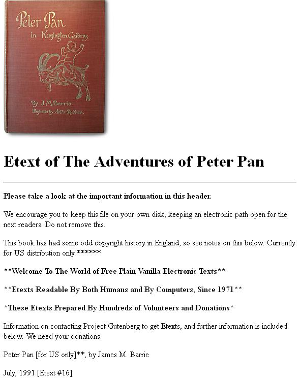 Peter Pan