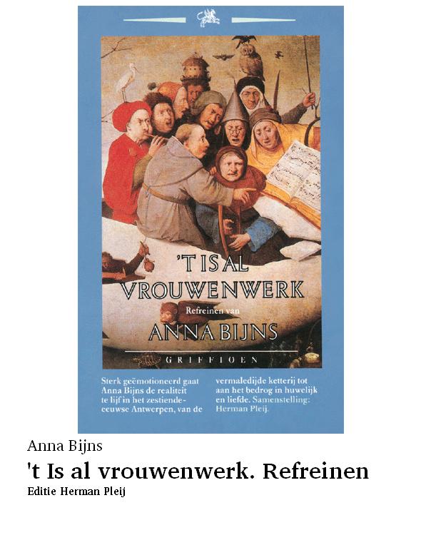 't Is al vrouwenwerk. Refreinen