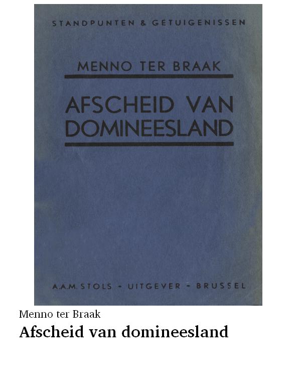 Afscheid van domineesland