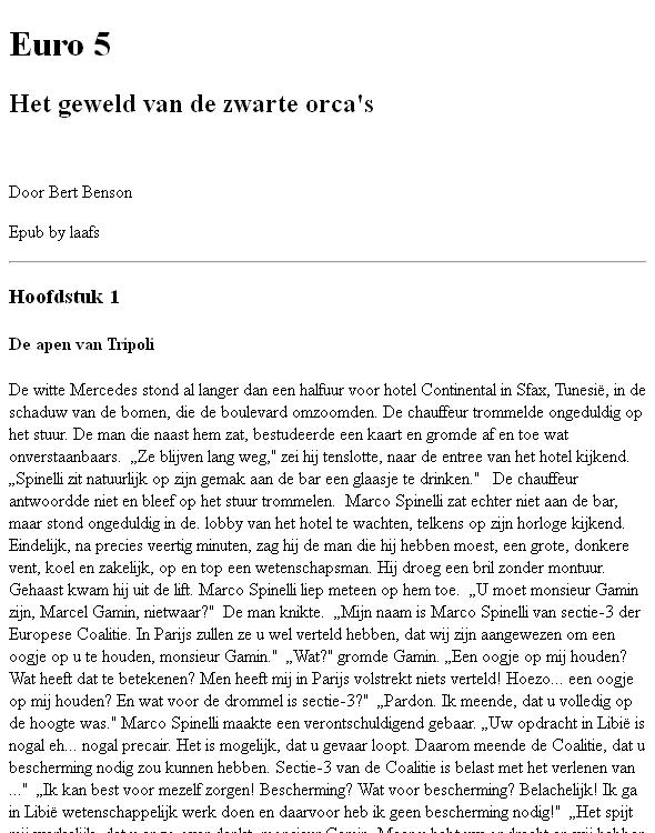 5] 13 Het Geweld van de Zwarte Orca's