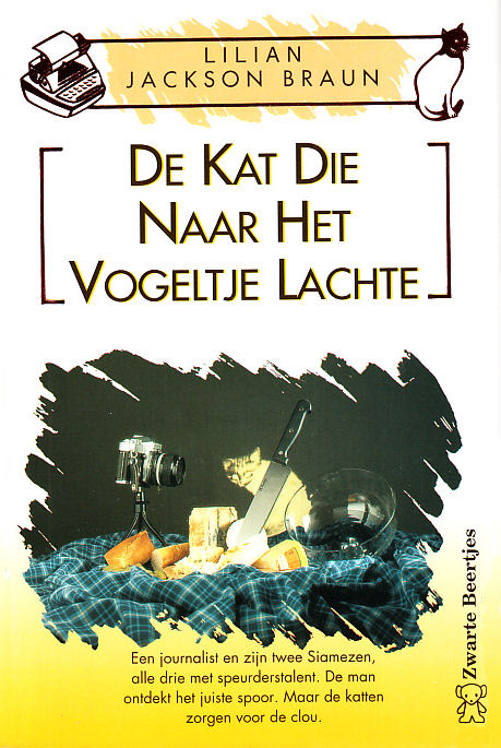 De kat die naar het vogeltje lachte