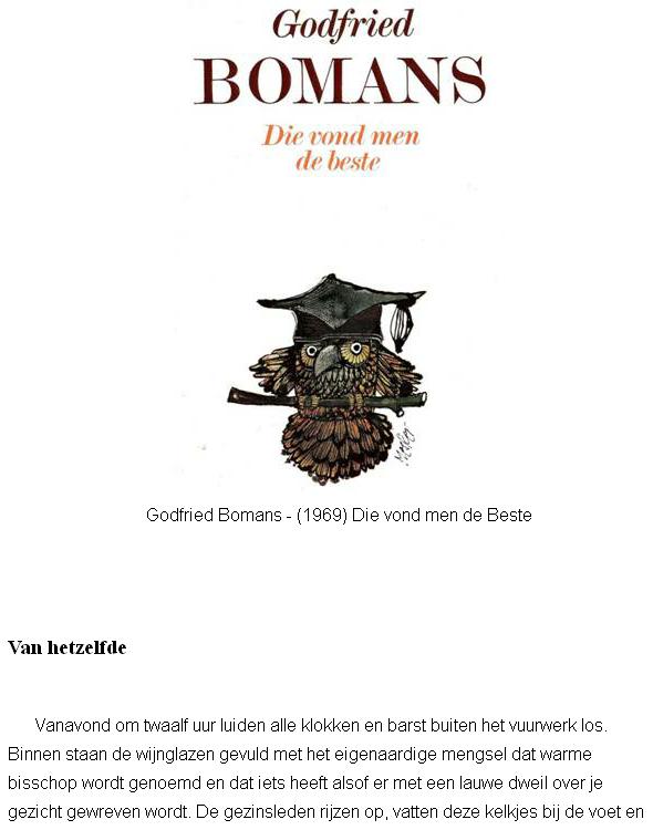 Die vond men de Beste