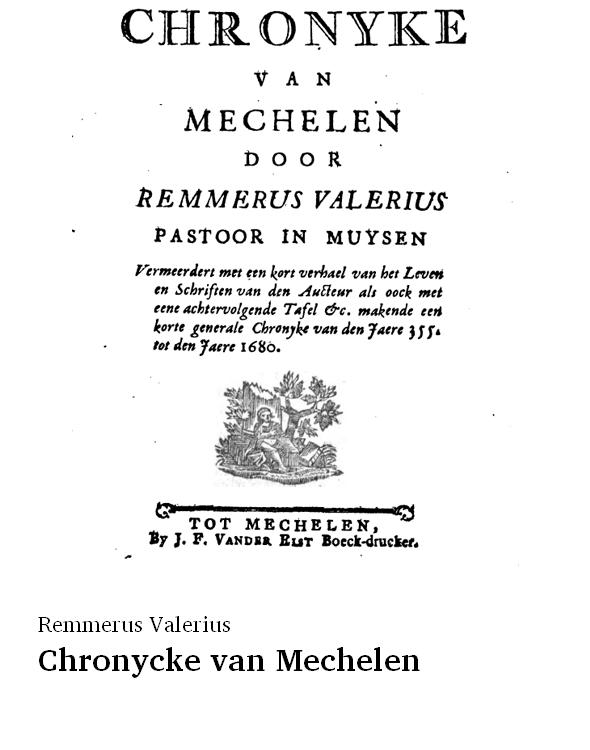 Chronycke van Mechelen
