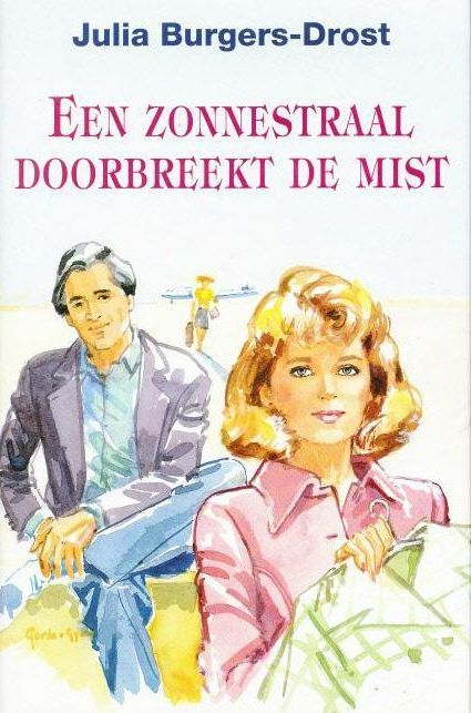 Een zonnestraal doorbreekt de mist