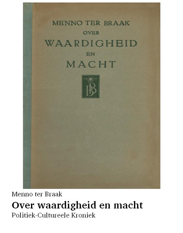 Over waardigheid en macht