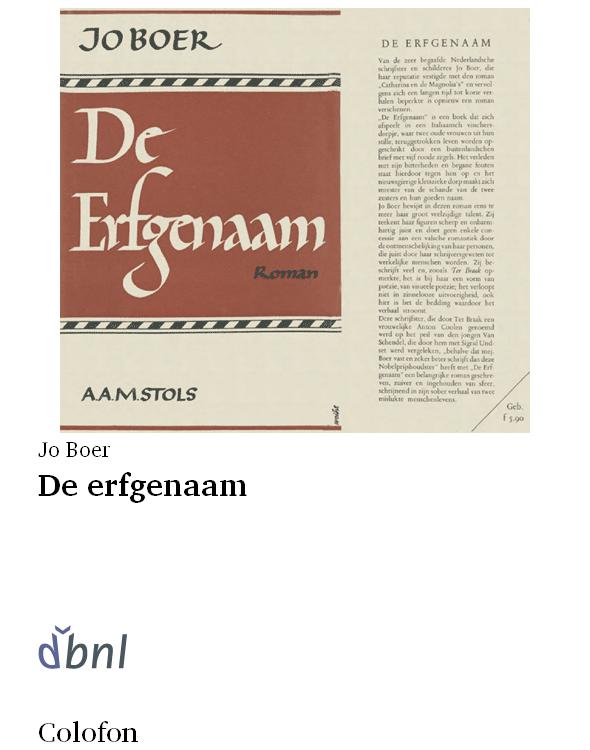 De erfgenaam