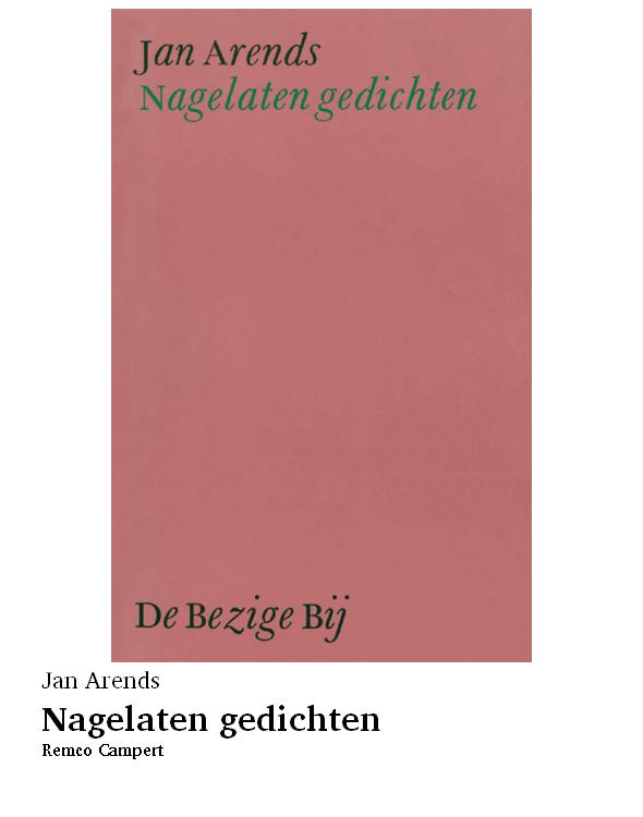 Nagelaten gedichten