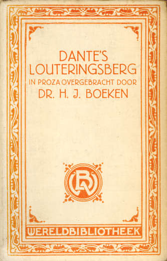 Dante's Louteringsberg / in proza overgebracht