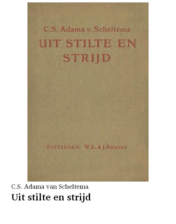 Uit stilte en strijd