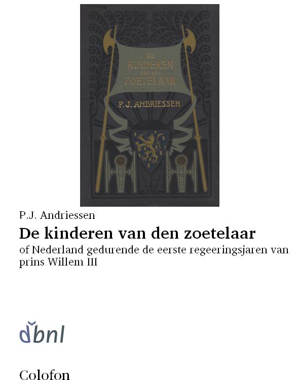 De kinderen van den zoetelaar