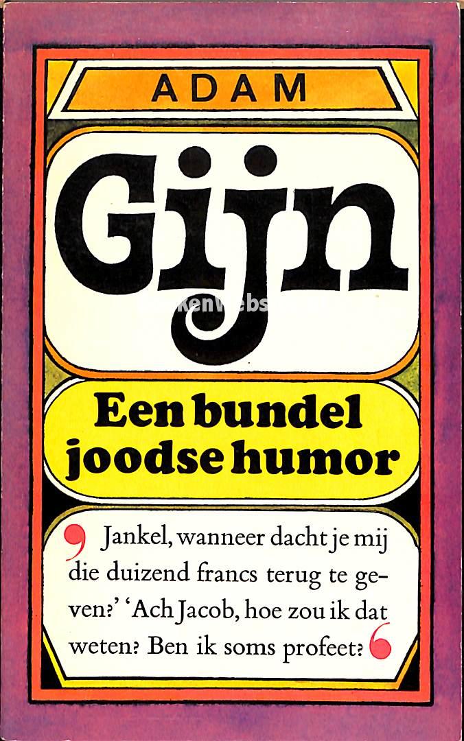 Gijn: een bundel Joodse humor