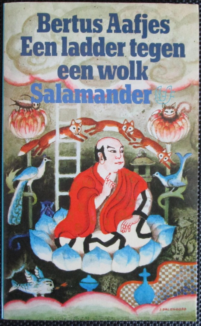 Ladder tegen een wolk