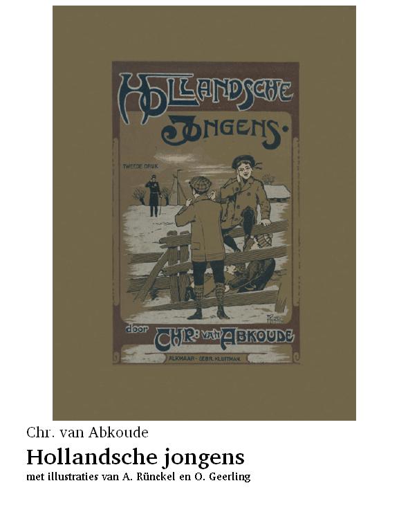 Hollandsche jongens