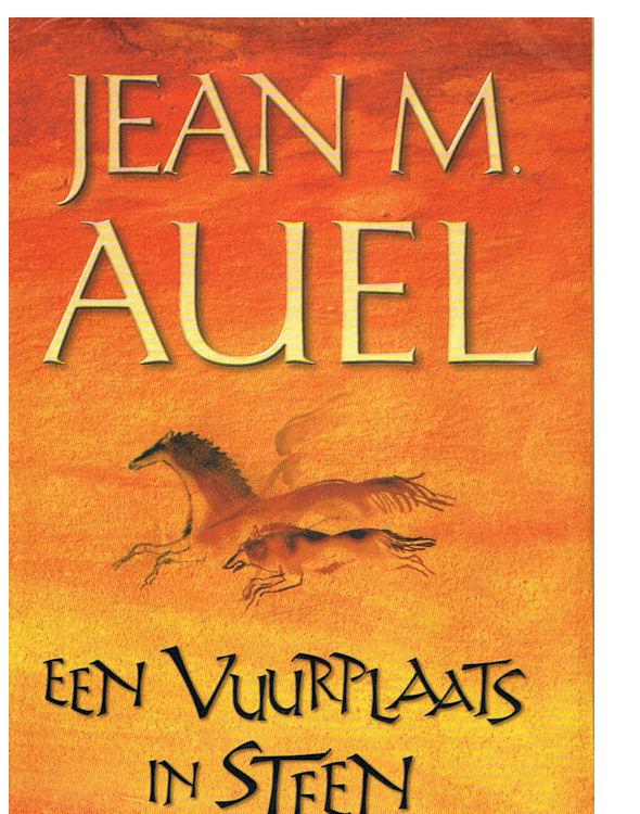 Een vuurplaat in steen