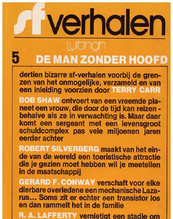 De Man Zonder Hoofd