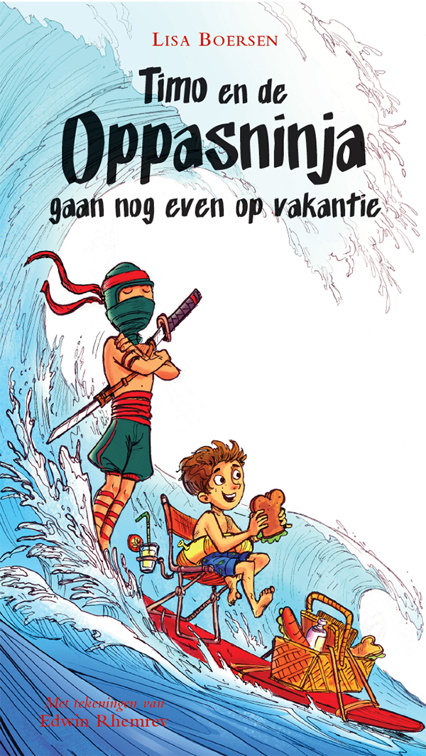 Timo en de oppasninja gaan nog even op vakantie