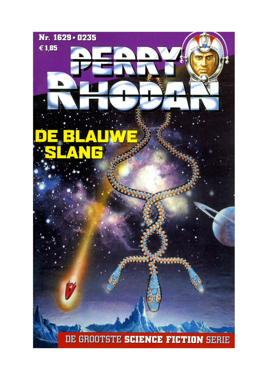 De blauwe slang