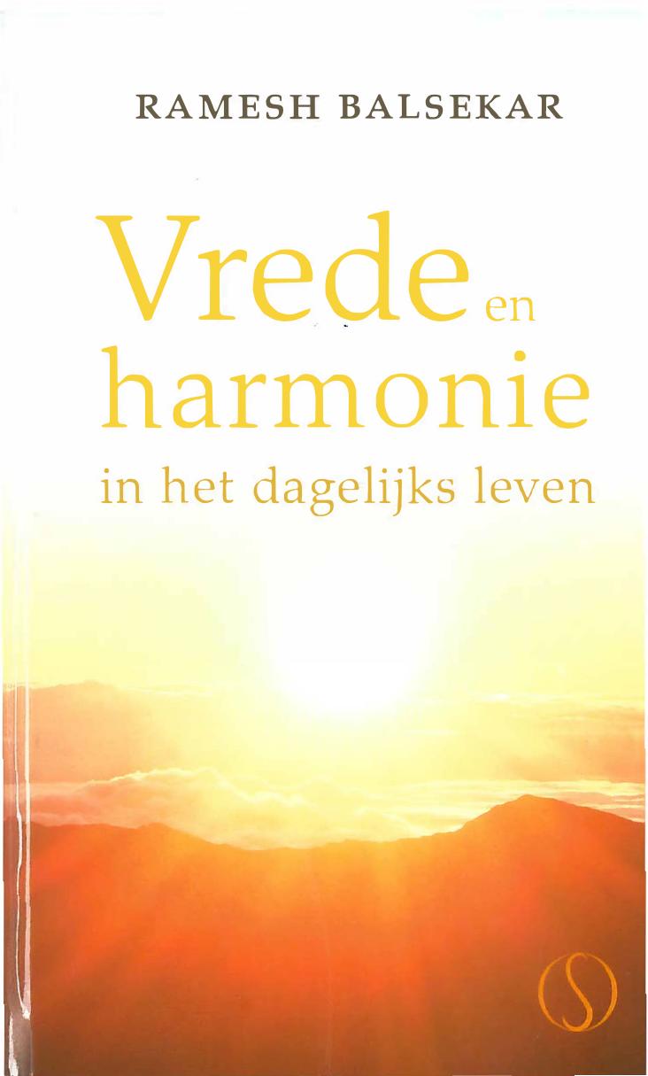 Vrede en harmonie in het dagelijks leven