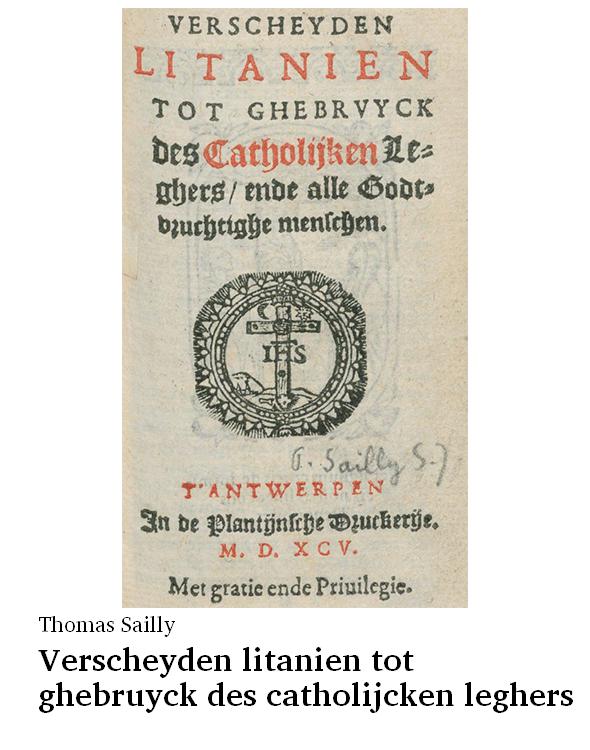 Verscheyden litanien tot ghebruyck des catholijcken leghers