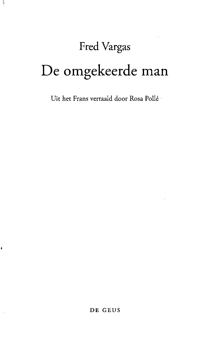 De omgekeerde man