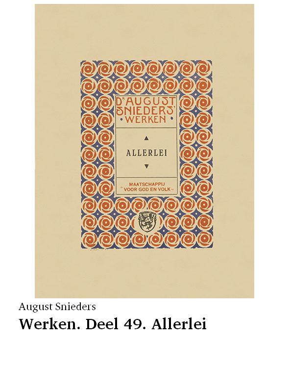 Werken. Deel 49. Allerlei