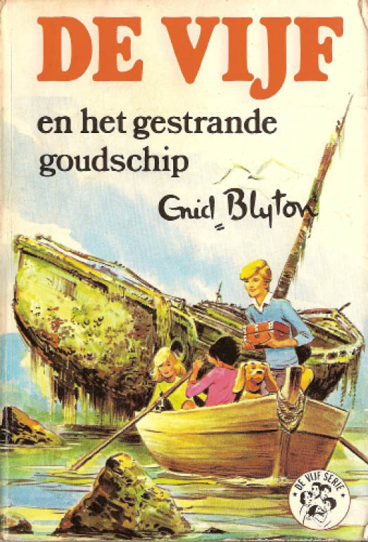 De vijf en het gestrande goudschip