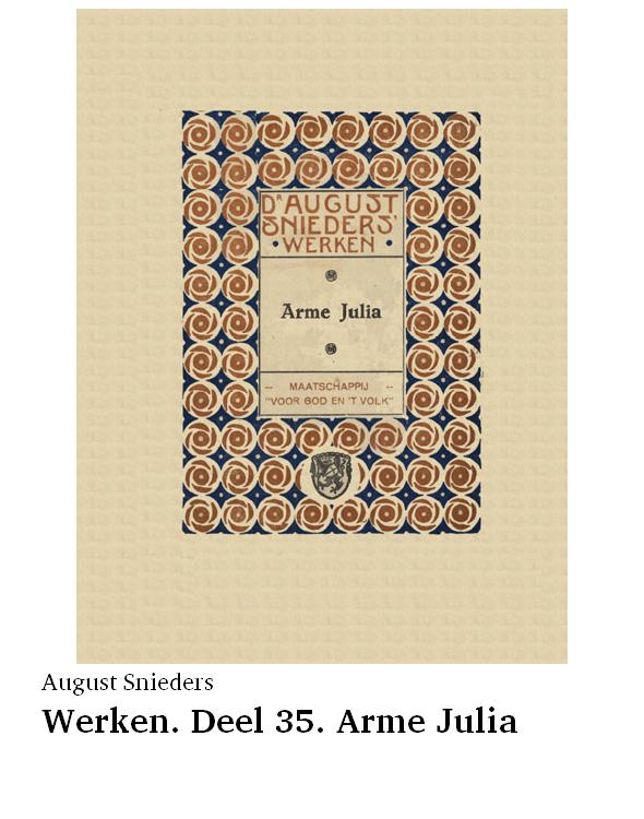 Werken. Deel 35. Arme Julia
