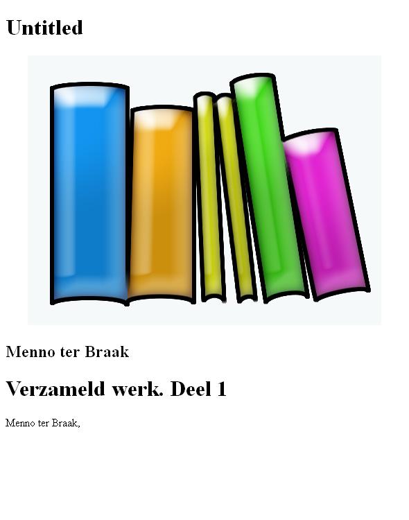 Verzameld Werk: Deel : 1-3, 5-6
