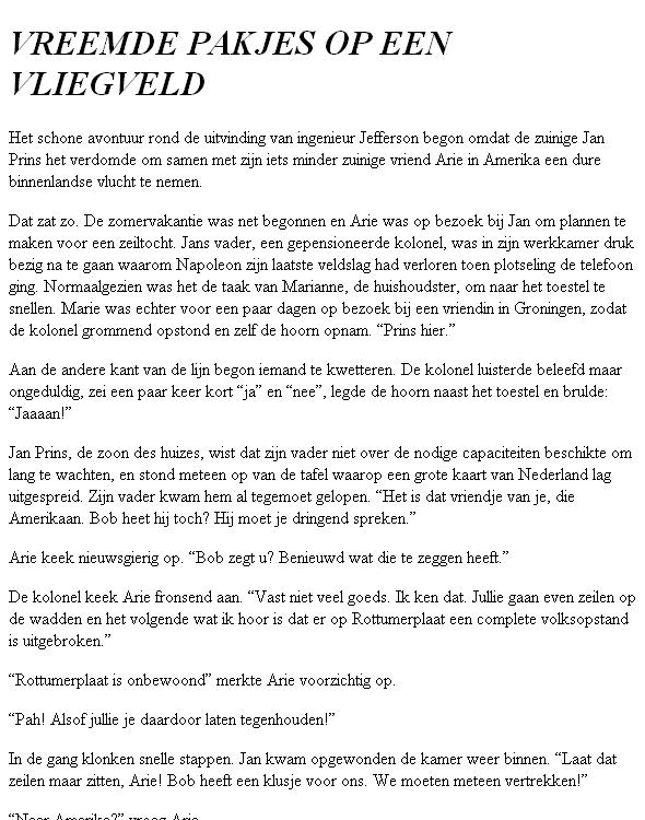 Diamantschat in een spookstad
