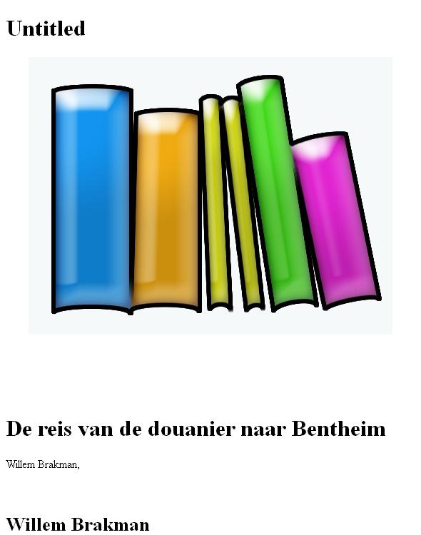 De reis van de douanier naar Bentheim