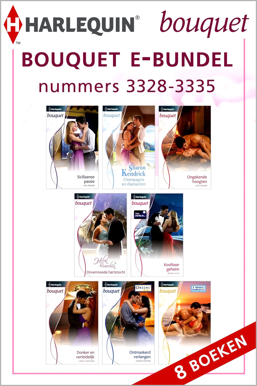 Bouquet e-bundel nummers 3328-3335