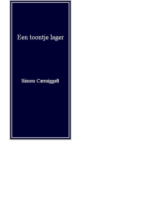 Een toontje lager (NL, 1987)