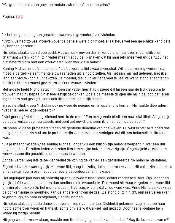 Aanzoek van de prins