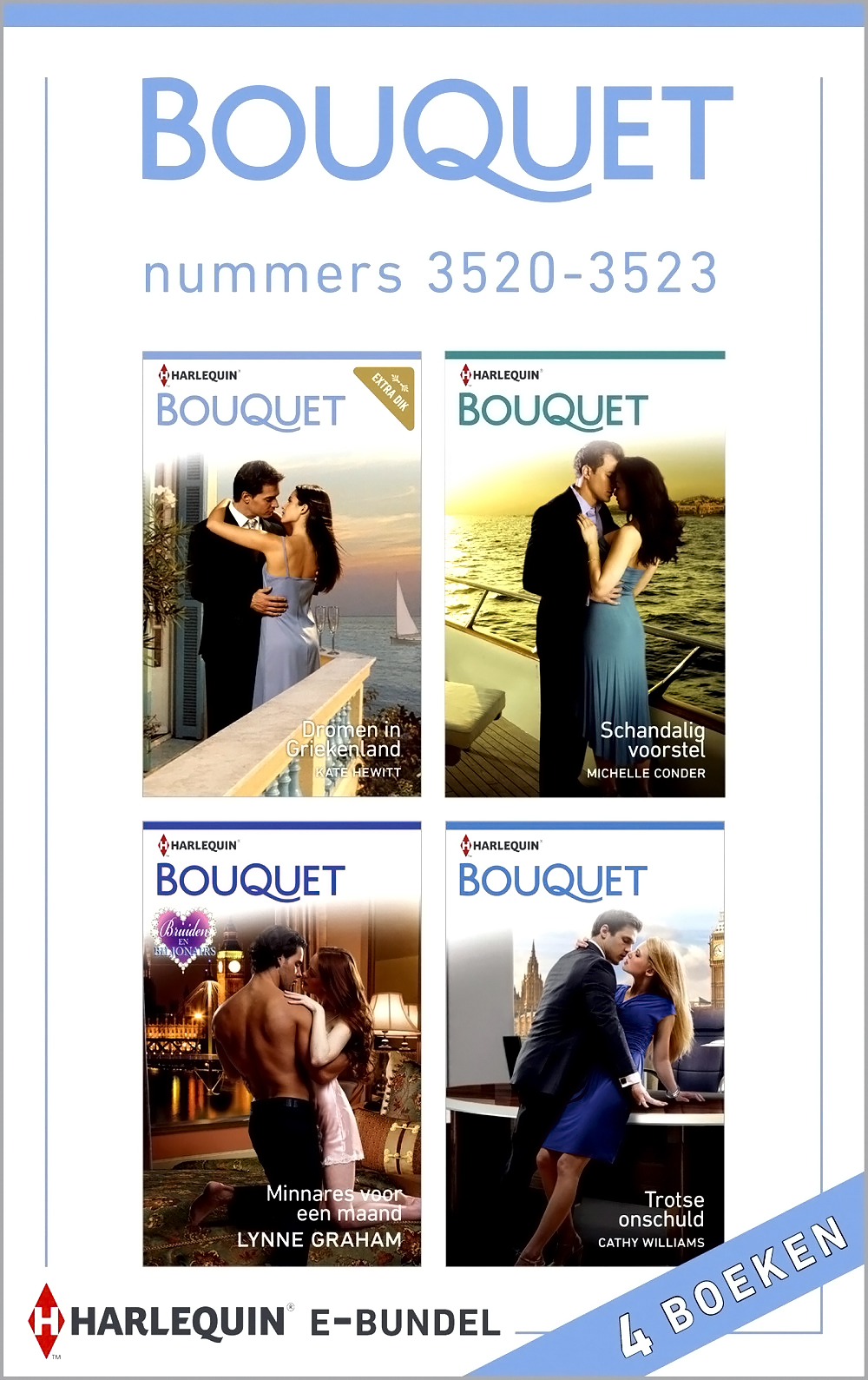 Bouquet e-bundel nummers 3520-3523