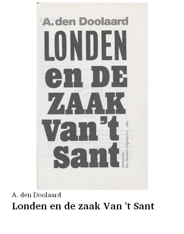 Londen en de zaak Van 't Sant