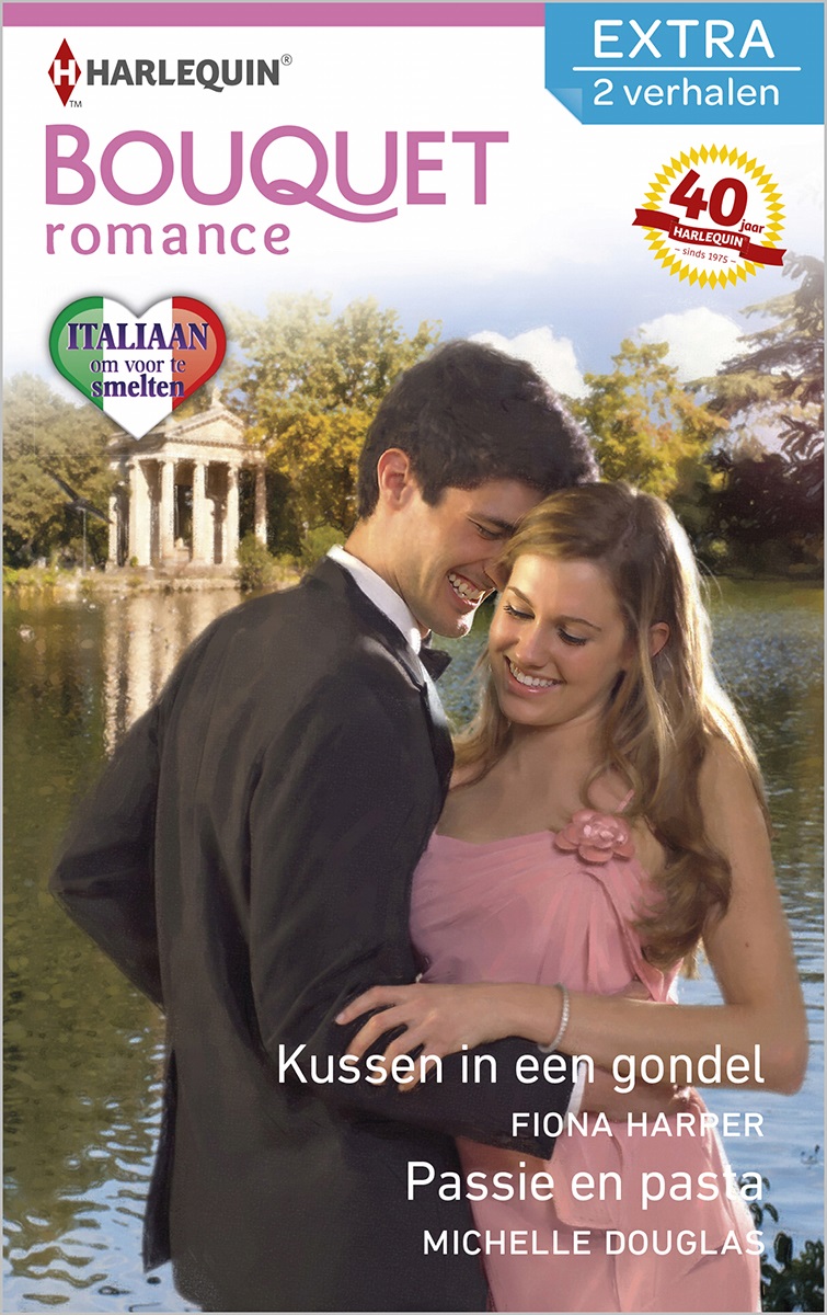 Kussen in een gondel / Passie en pasta - Bouquet Extra Romance 370