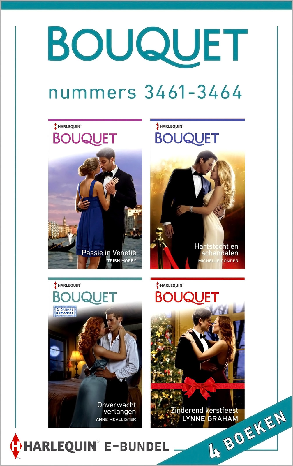 Bouquet e-bundel nummers 3461-3464, 4-in-1