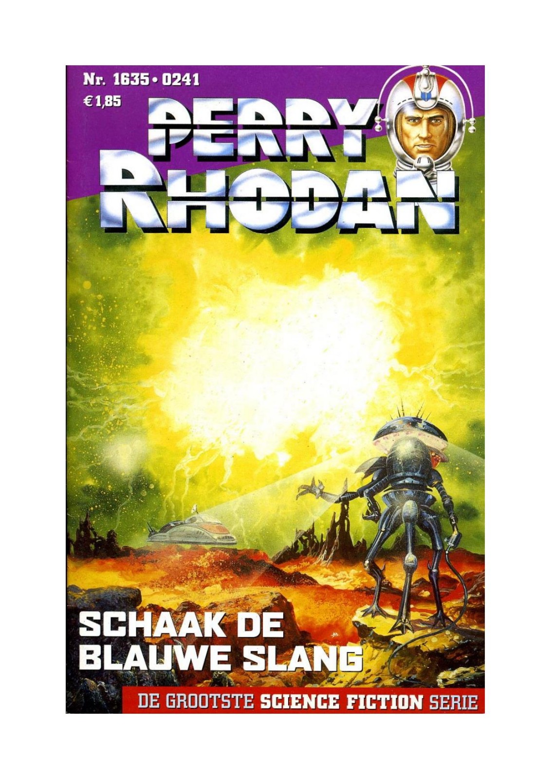Schaak de blauwe slang