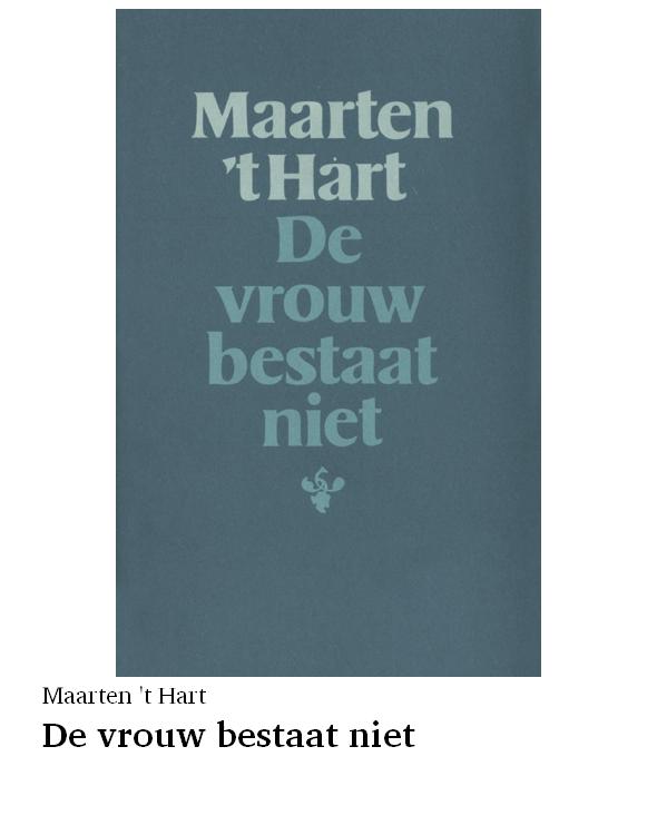 De vrouw bestaat niet