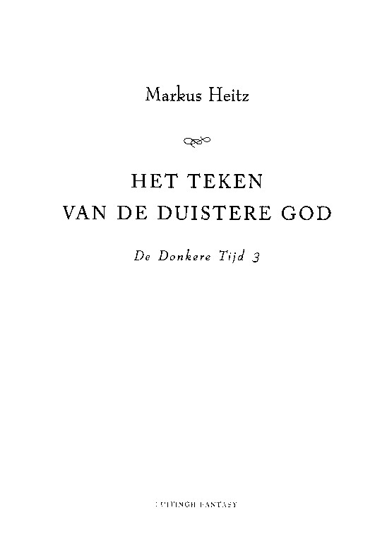 Het Teken Van De Duistere God