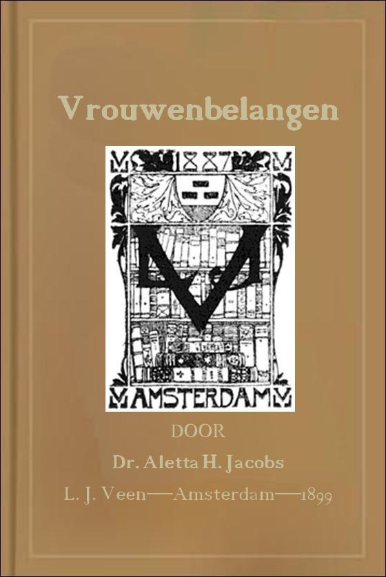 Vrouwenbelangen _ Drie Vraagstukken Van Actueelen Aard