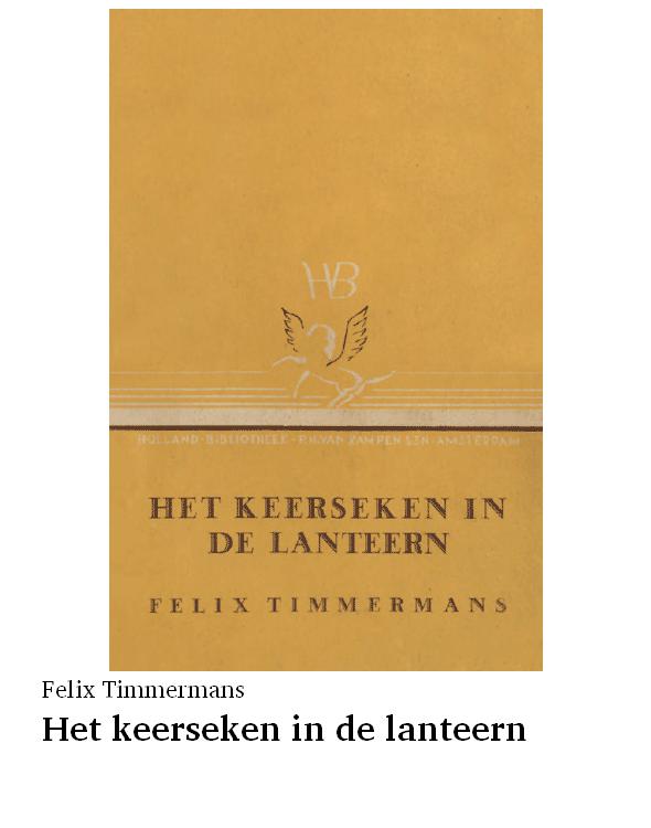 Het keerseken in de lanteern