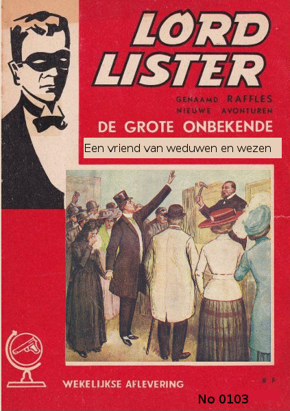 0103 Een vriend van weduwen en wezen