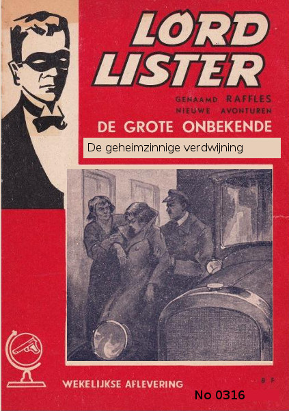 0316 De geheimzinnige verdwijning