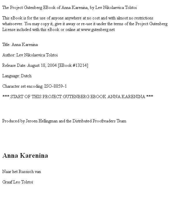 Anna Karenina